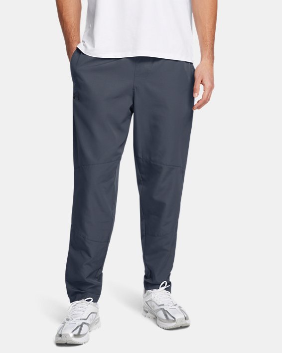 Pantalon coupe-vent UA Legacy pour homme, Gray, pdpMainDesktop image number 0